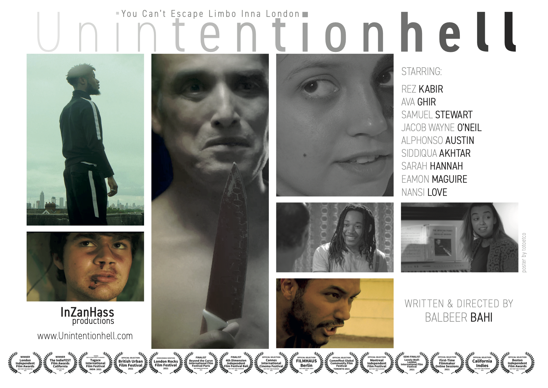 Unintentionhell Alternative Poster