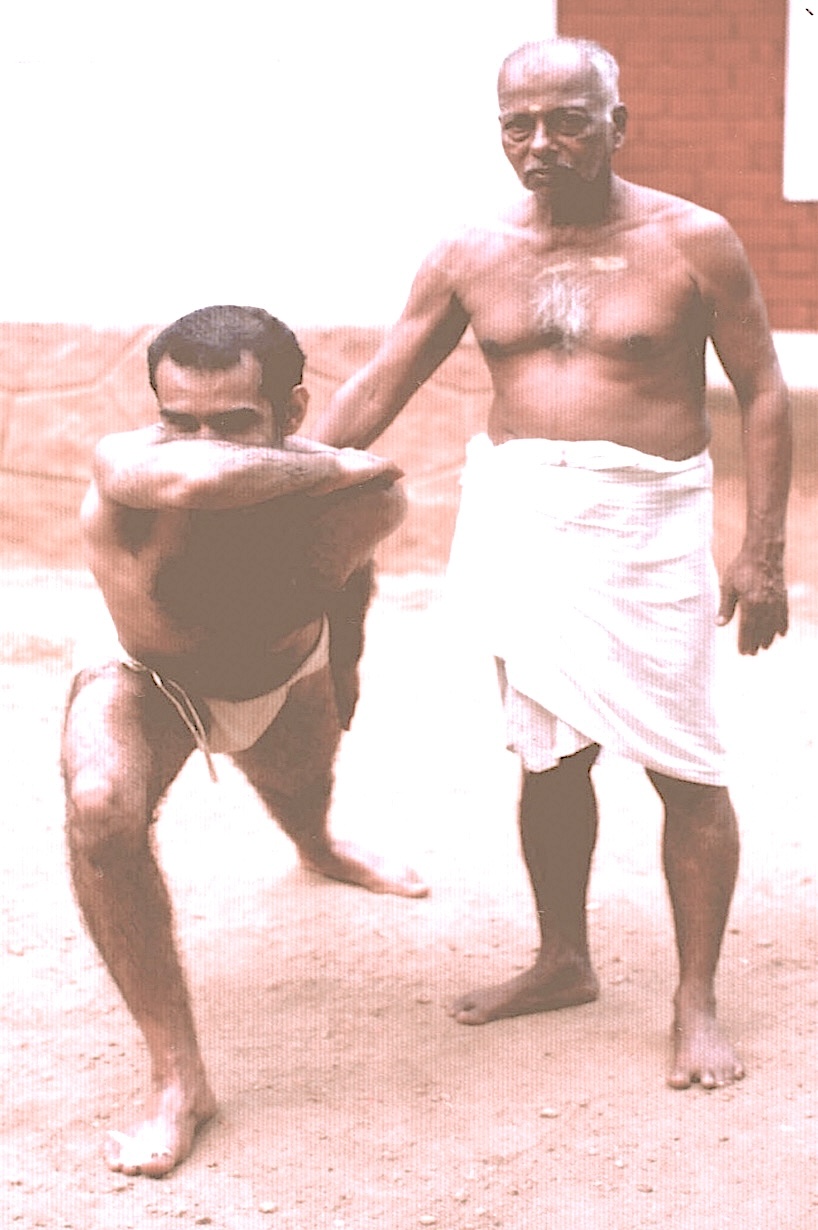 Director with Kalari Master